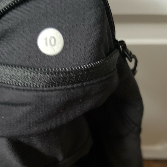 Black Lululemon lined Speed Up running short - Picture 3 of 3